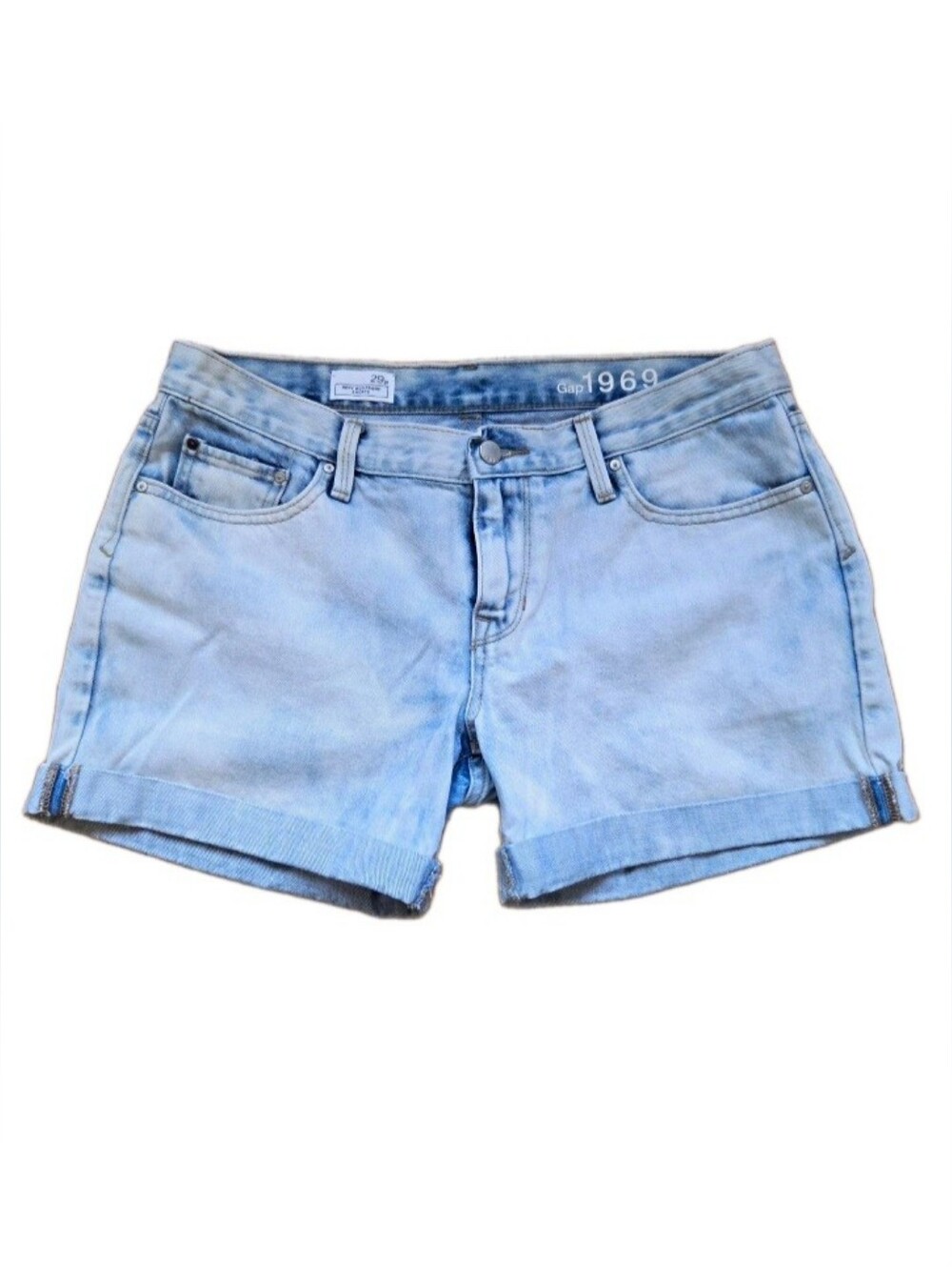 Gap 1969 Boyfriend Denim Shorts Low Rise 29P
